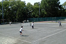 テニスコート（軟式）の写真