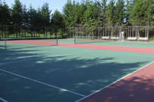 テニスコート（発寒西陵公園）の写真